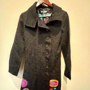 Desigual women’s coat jacket size 38 M style